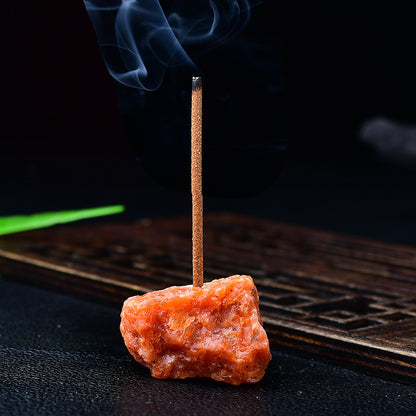 Natural Crystal Incense Holder