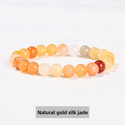 Natural Stone Bead Bracelet