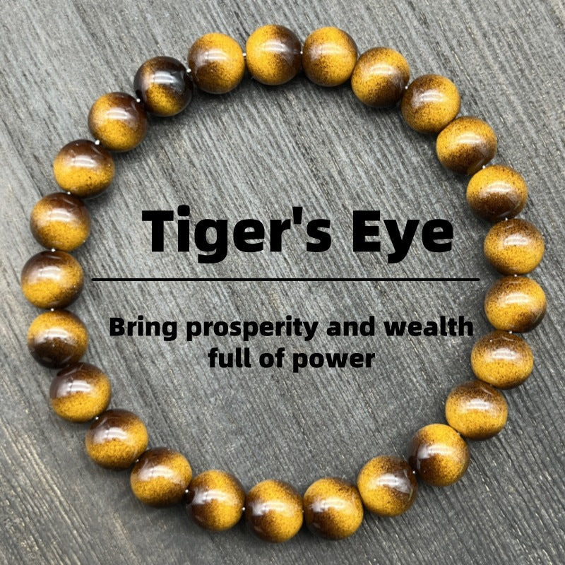 Natural Stone Bead Bracelet