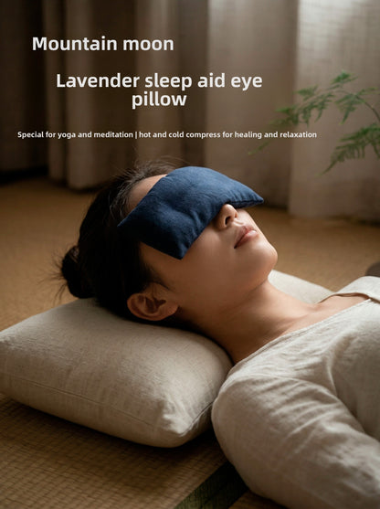 Lavender Weighted Eye Pillow — Hot & Cold Therapy