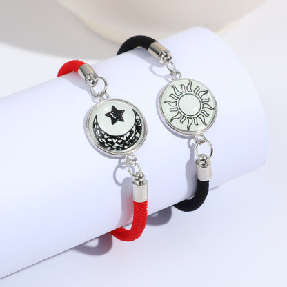 Adjustable Luminous Moon Gemstone Bracelet