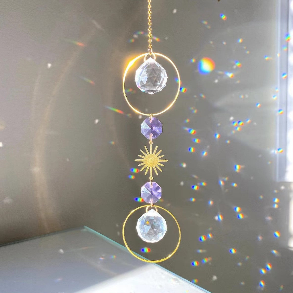 Crystal Sun Catcher Decoration