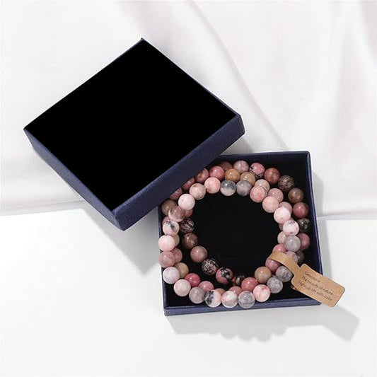 Natural Stone Beaded Bracelet