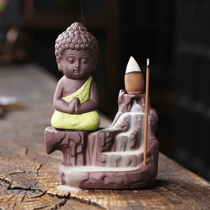 Tathagata Buddha Backflow Incense Burner