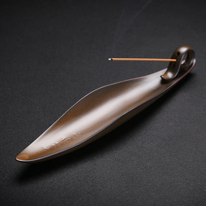 Ceramic Lying Incense Box Holder