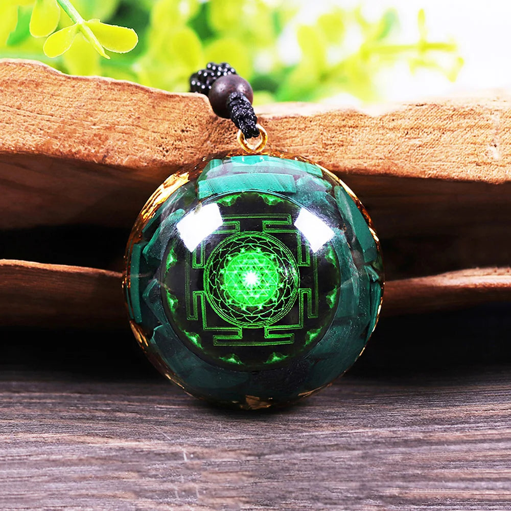 Orgonite Quartz Chakra Pendant