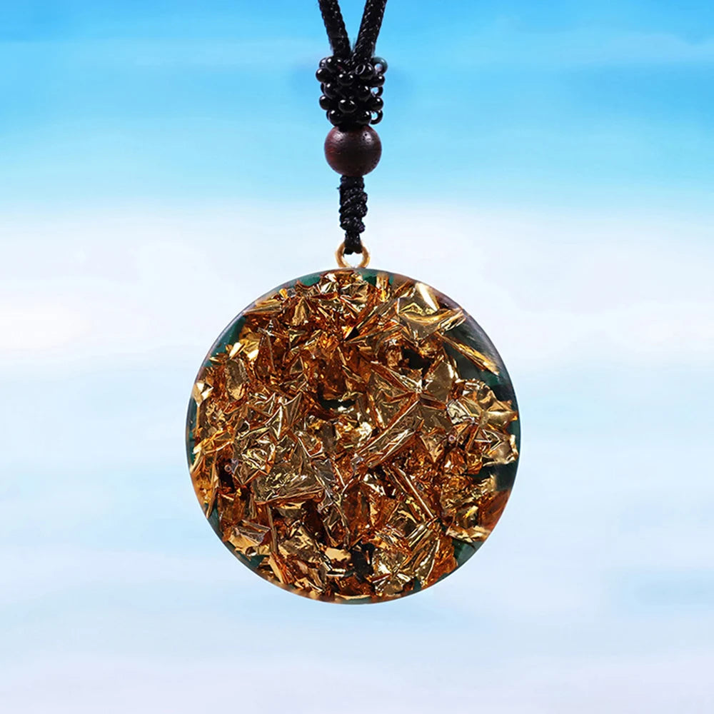Orgonite Quartz Chakra Pendant