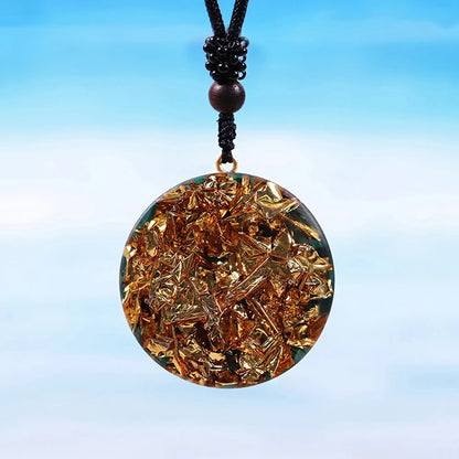 Orgonite Quartz Chakra Pendant