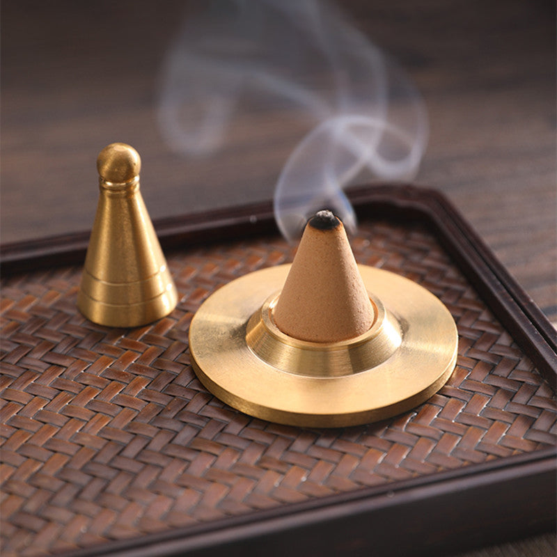 Pure Copper Incense Road Tools Beginner Level Set Incense Seal Script Tools Incense Ash Press Powder Incense Seal Script Articles Tools Incense Spoon Fragrance Shovel Incense Seal