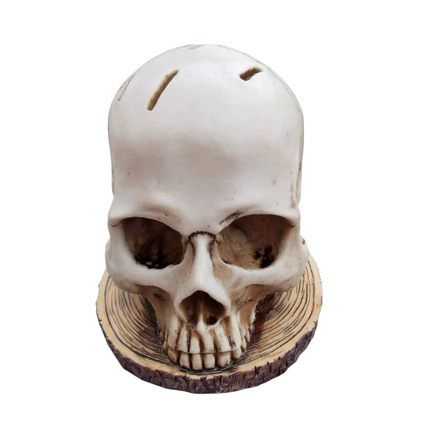 Meditation Skeleton Resin Sculpture