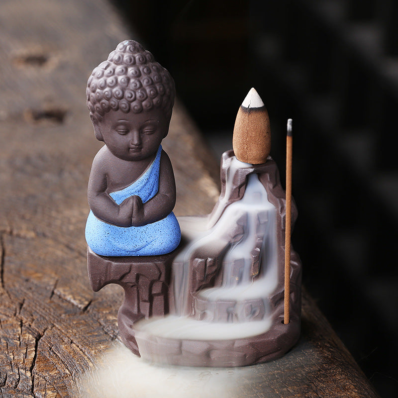 Tathagata Buddha Backflow Incense Burner