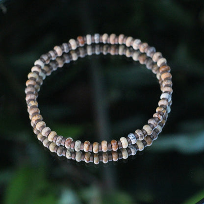 Natural Stone Agate Bead Bracelet