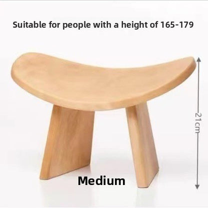 Solid Wood Kneeling Meditation Bench