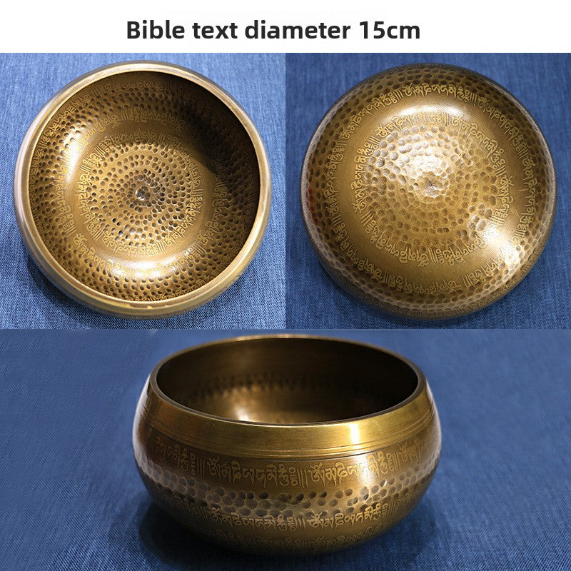 Copper Singing Bowl for Meditation and Healing