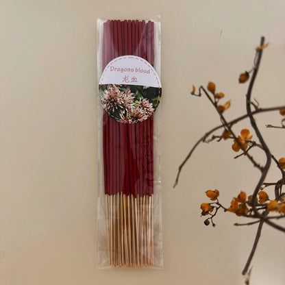 Natural Plant-Based Incense Sticks — 21 Pack
