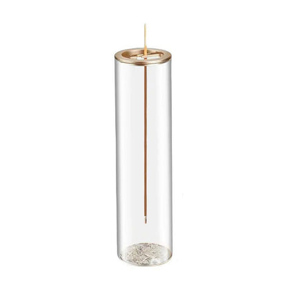 Copper Alloy Inverted Incense Clip with Ash Guard