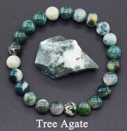 Natural Stone Bead Bracelet