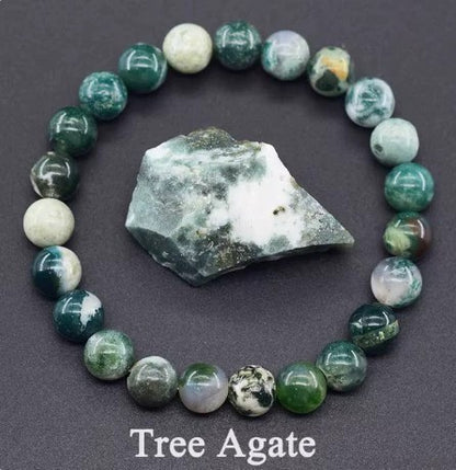 Natural Stone Bead Bracelet