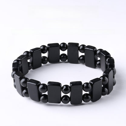 Natural Stone Geometric Bracelet