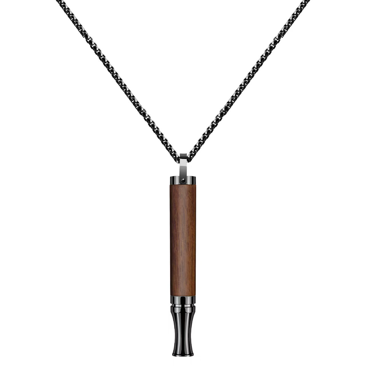 Adjustable Breathing Meditation Whistle Necklace