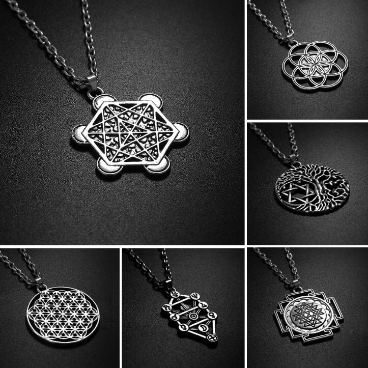 Seed of Life Sacred Geometry Pendant Necklace