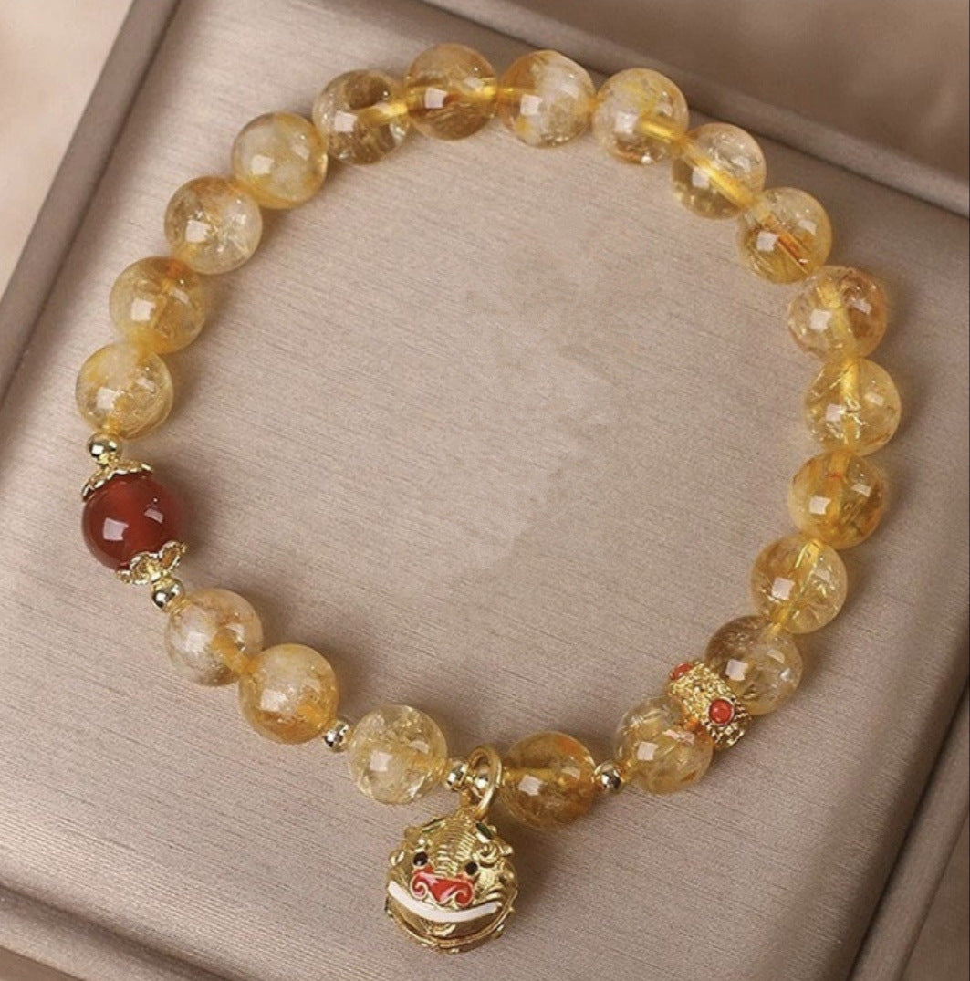 Citrine & Crystal Lucky Charm Jewelry Collection