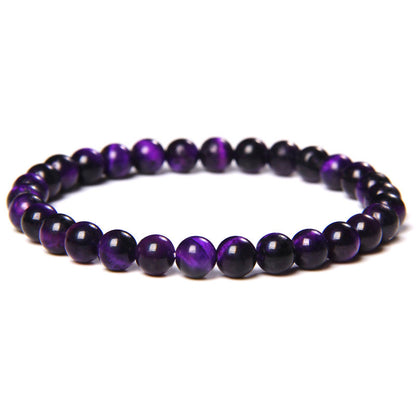 Tiger Eye Bracelet | Natural Stone Beads