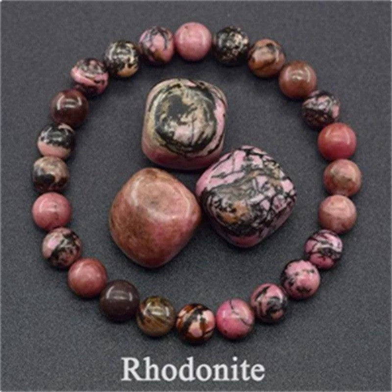 Natural Stone Bead Bracelet