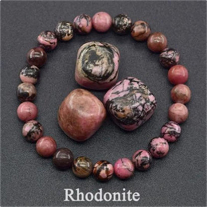 Natural Stone Bead Bracelet
