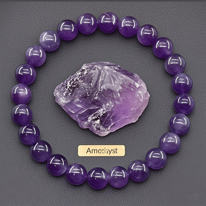 Natural Stone Bead Bracelet