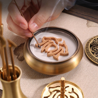 Pure Copper Incense Burner Set