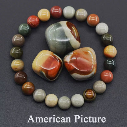Natural Stone Bead Bracelet