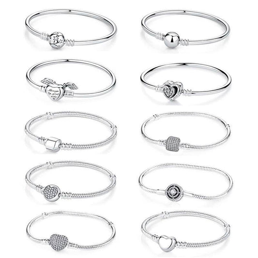 Silver Bracelets Bangles