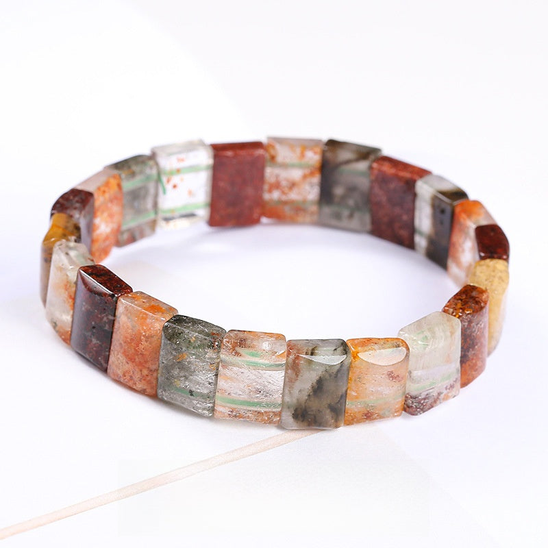 Natural Stone Geometric Bracelet