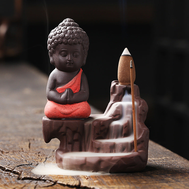 Tathagata Buddha Backflow Incense Burner