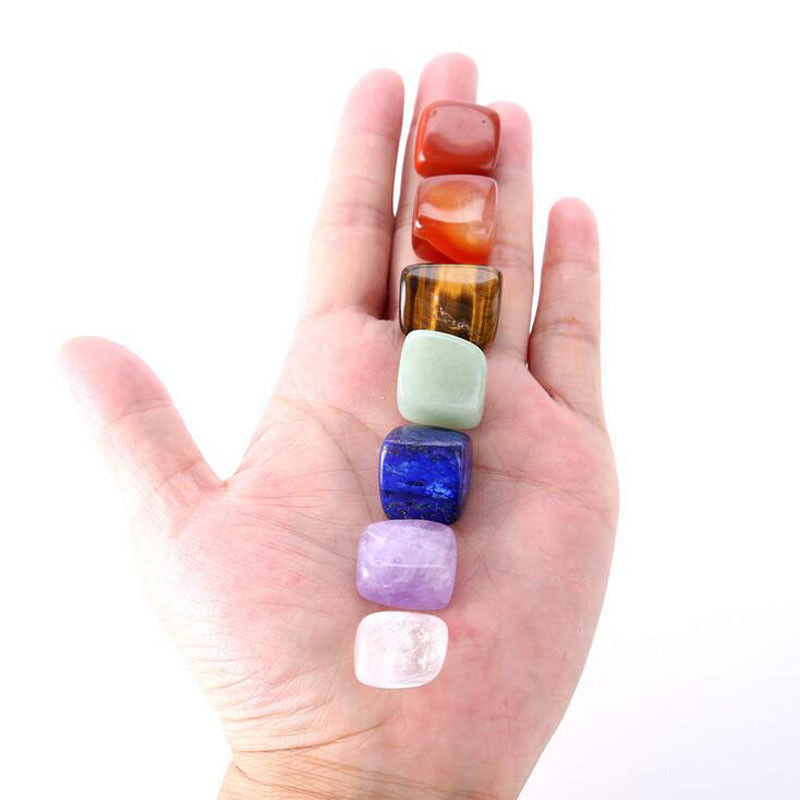 7 Chakra Tumbled Stone Set