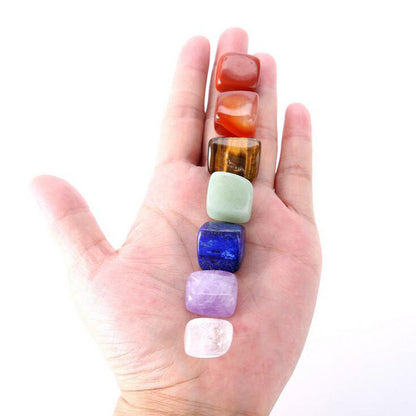 7 Chakra Tumbled Stone Set