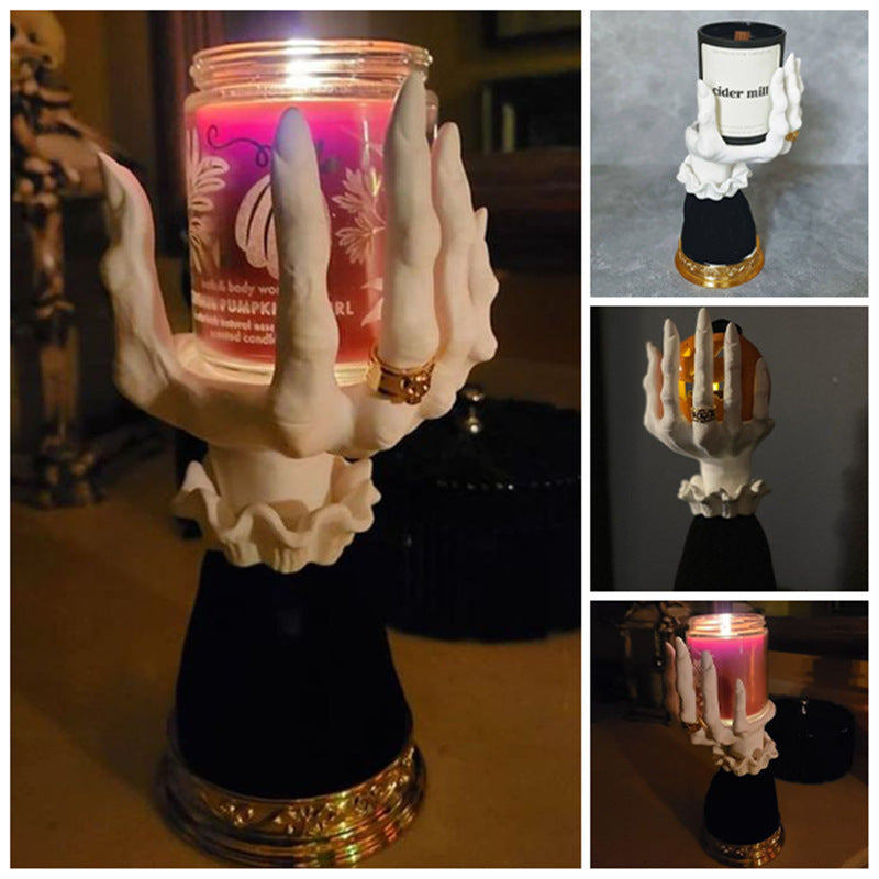 Witch Palm Candle Holder