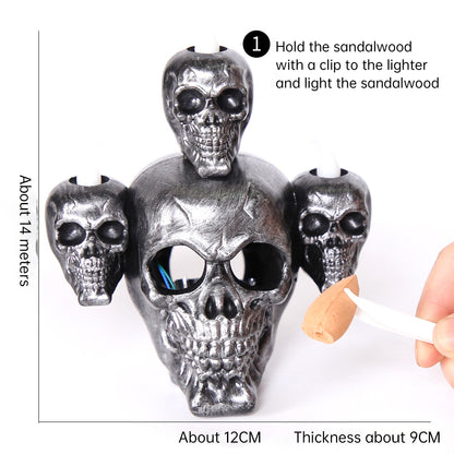 Skull Smoke Candle Lamp Decoration