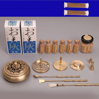 Pure Copper Incense Burner Set