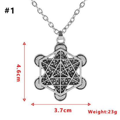 Seed of Life Sacred Geometry Pendant Necklace