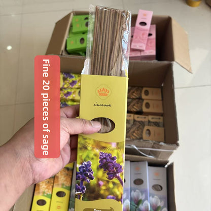 Premium Hand-Rolled Incense Sticks — 15 or 20 Pack