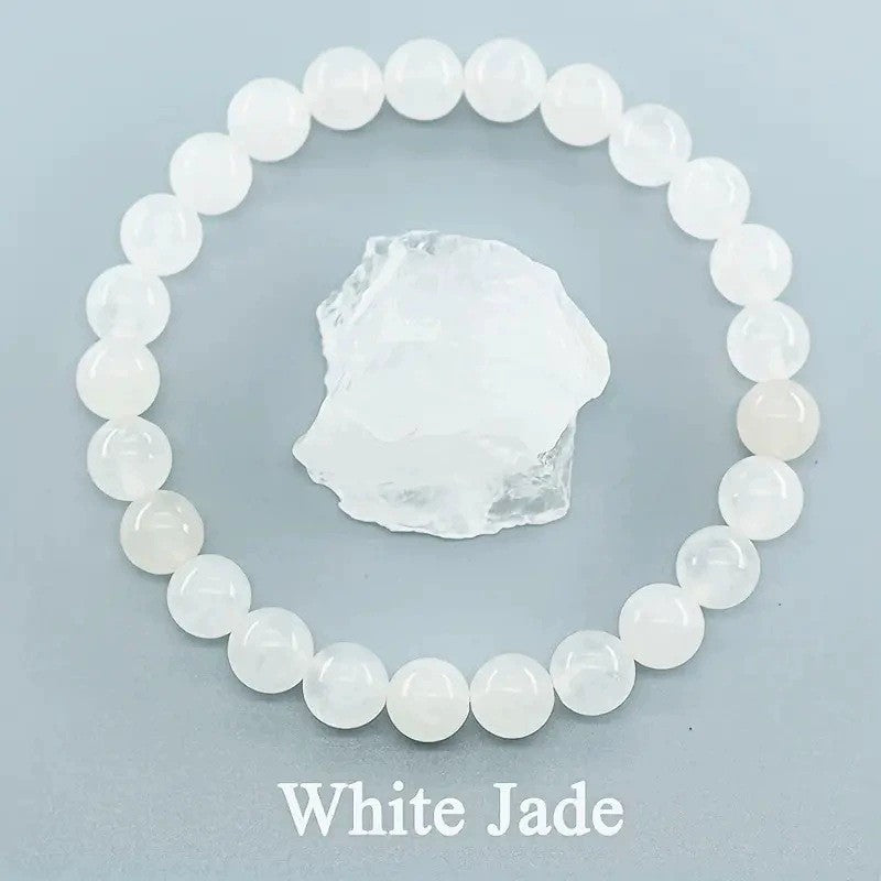 Natural Stone Bead Bracelet