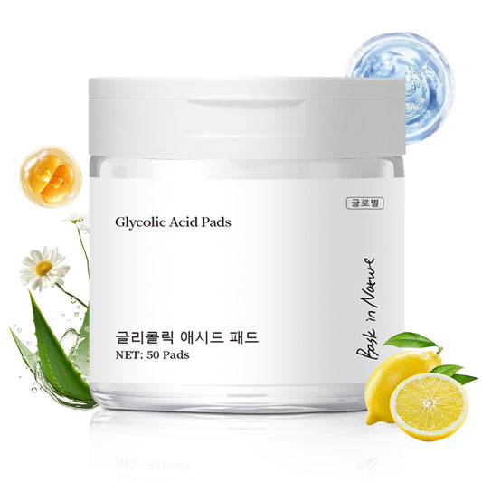 Glycolic Acid Exfoliating Pads for Gentle Skin Cleansing