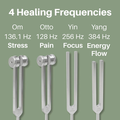 Therapeutic Resonance Tuning Forks for Relaxation and Healing