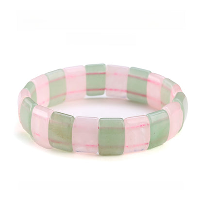 Natural Stone Geometric Bracelet
