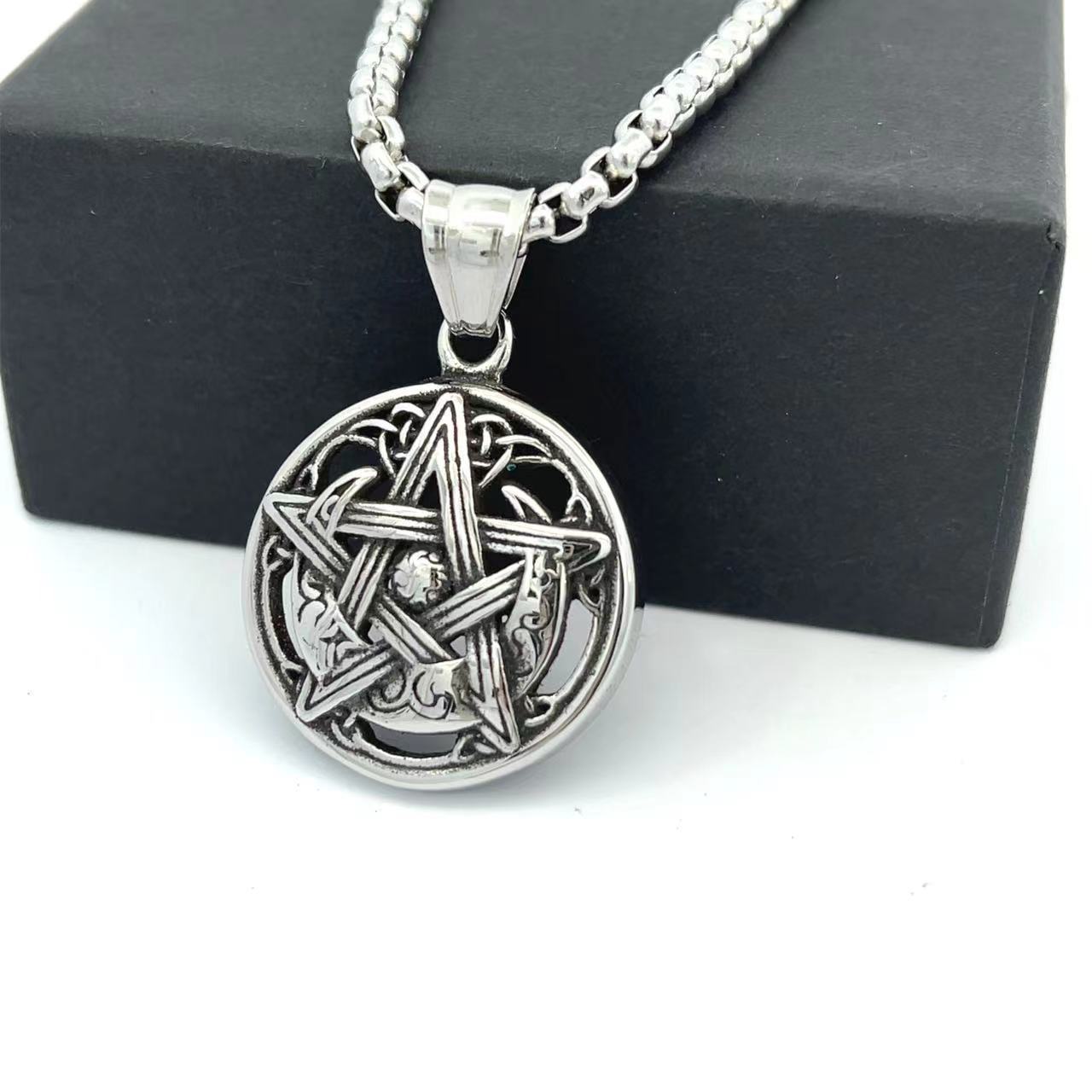 Gothic Titanium Steel Pendant Necklace — 71 Designs