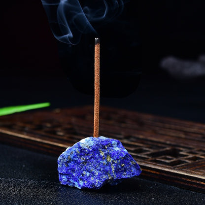 Natural Crystal Incense Holder