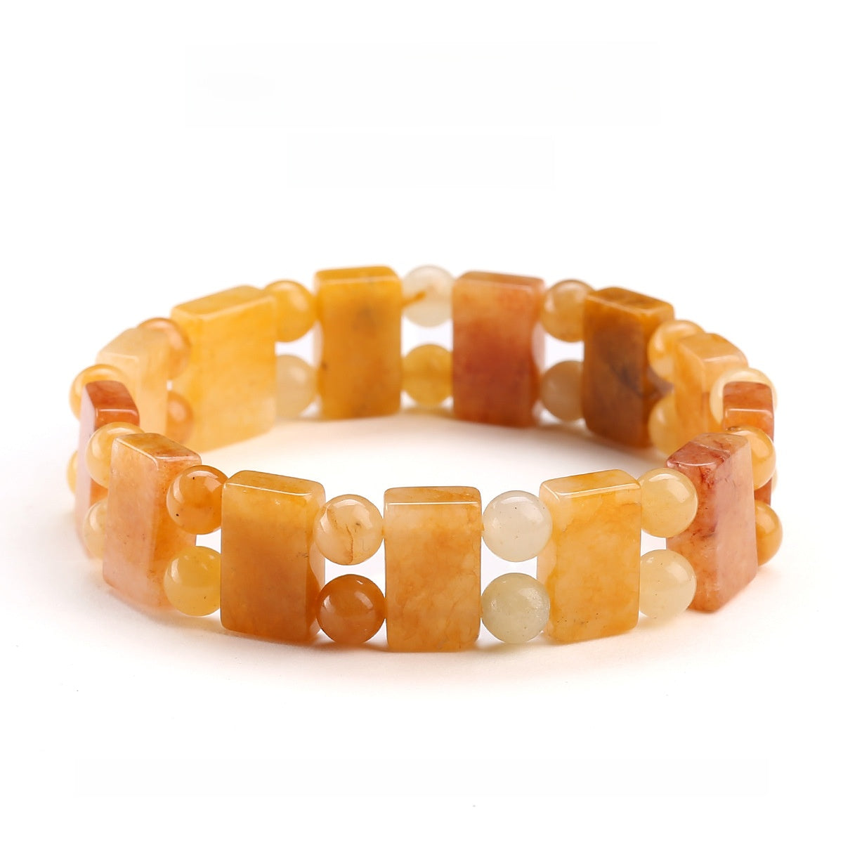 Natural Stone Geometric Bracelet