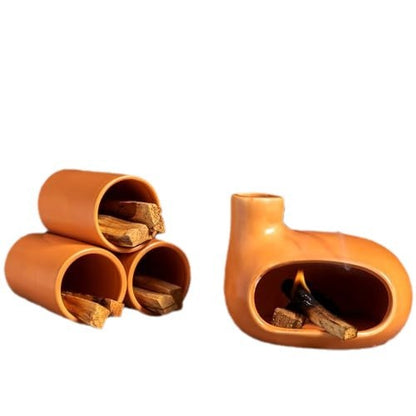 Ceramic Palo Santo & Sage Incense Burner
